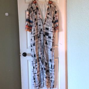 Stevie may floor length duster